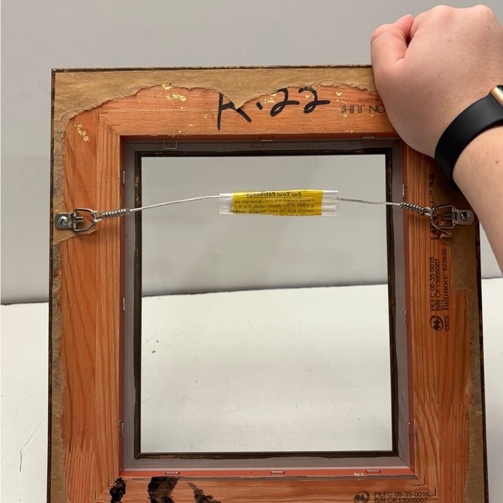 Wooden picture frame without glass - Picture 6 of 10